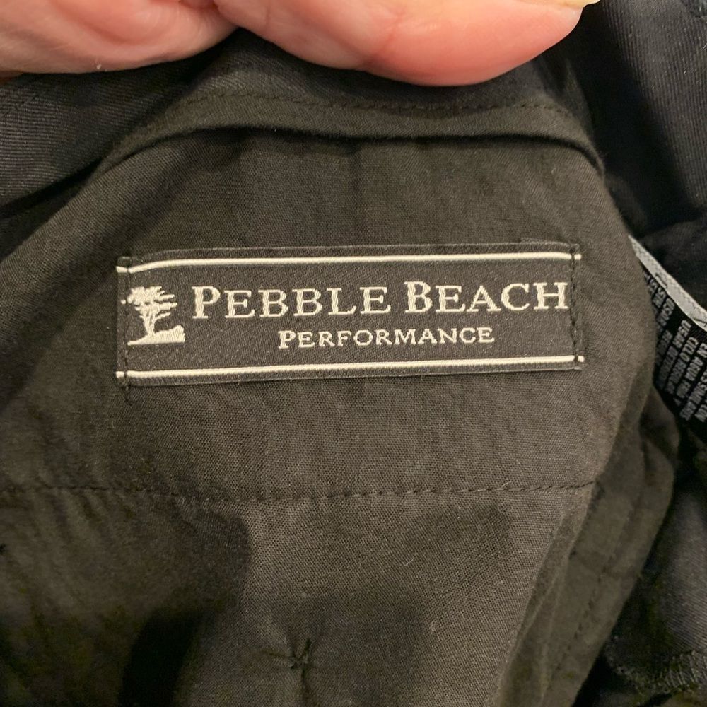 Pebble Beach Performance Black Pants sz 32 EUC